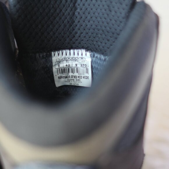 Hiking Boot - Iowa Renegade Mid-wide size 9 men's - Picture 4 of 7